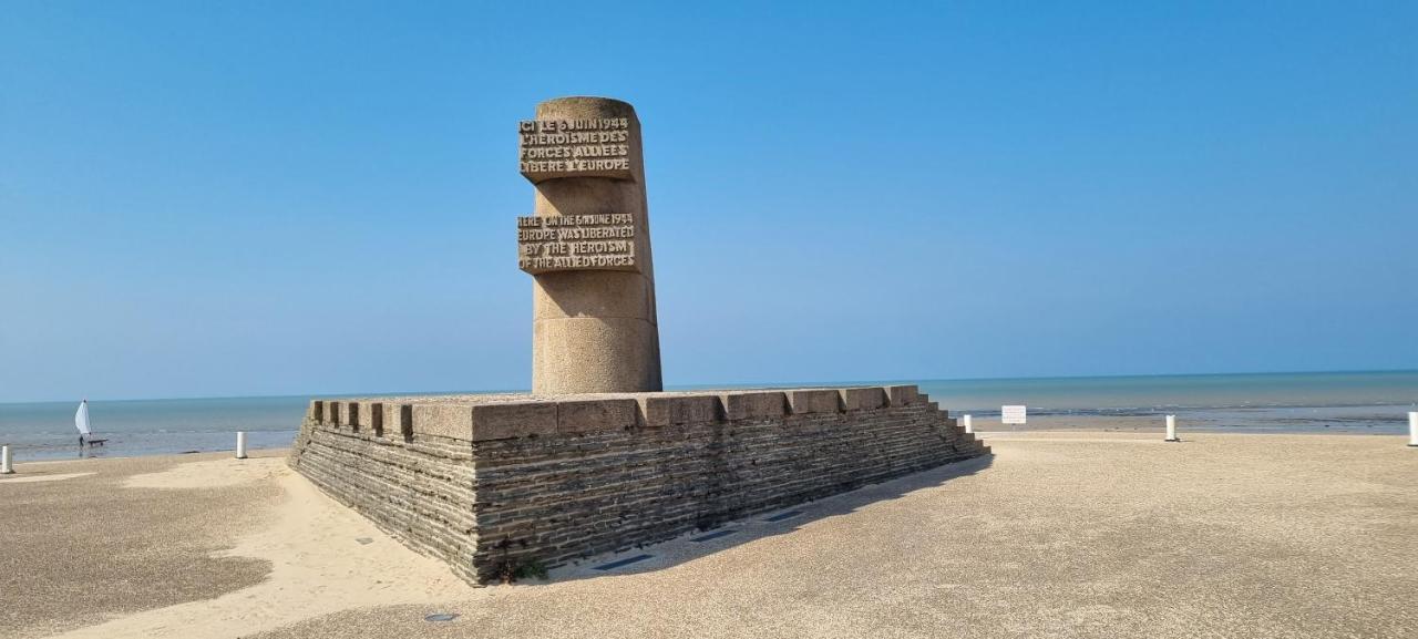 Maison De Vacances Bord De Mer Normandie Plage Du Debarquement Proche Caen Bernières-sur-Mer Buitenkant foto